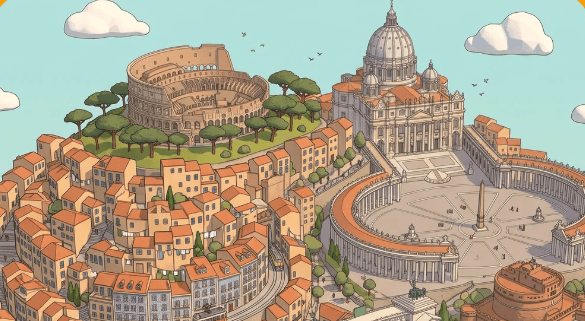 Rome illustration