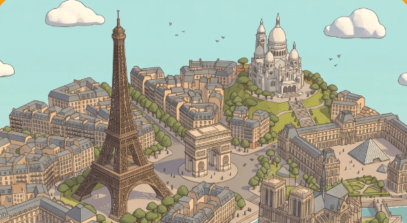 Paris illustration