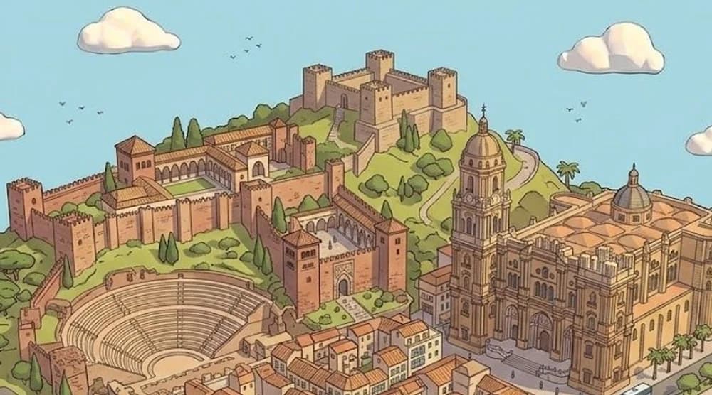 Málaga illustration