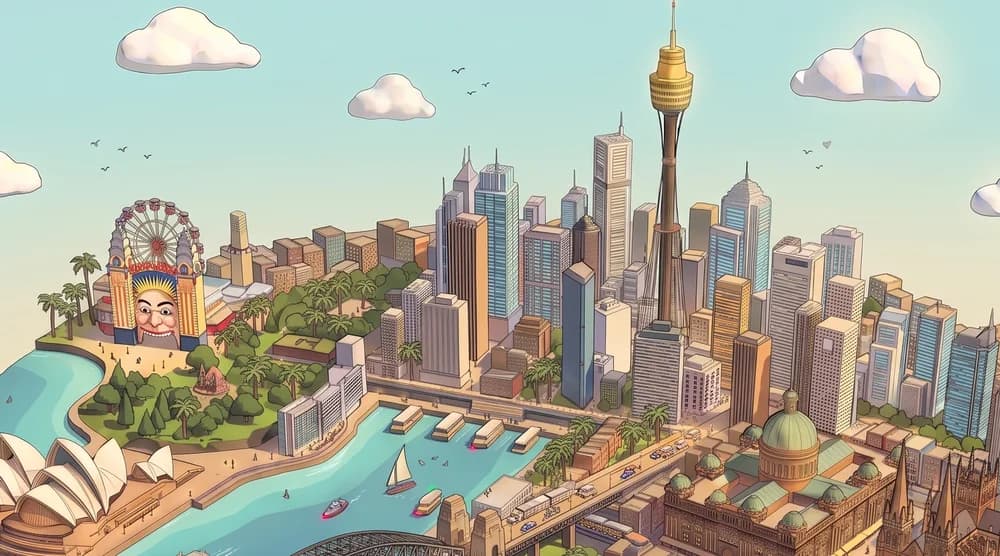Sydney illustration