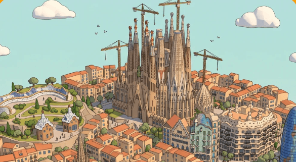 Il·lustració de Barcelona