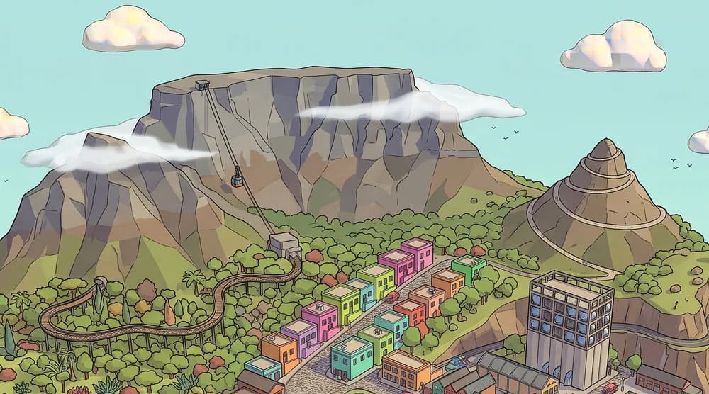 Cape Town illustration