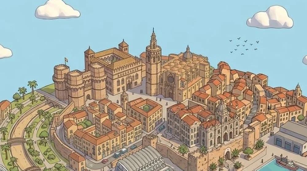 Valencia illustration