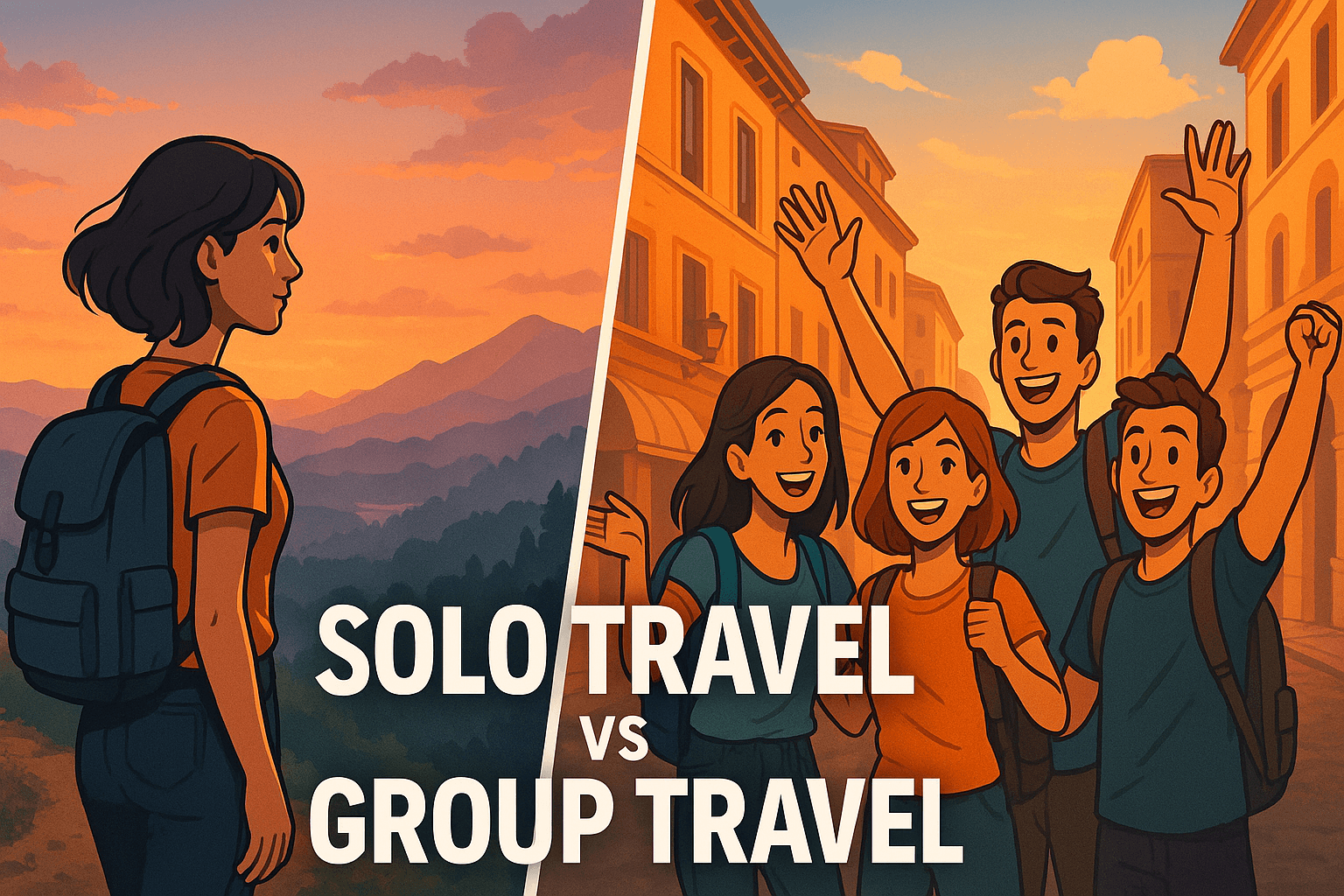 Viaje Solitario vs Viaje en Grupo: ¿Qué Estilo Te Conviene Más?