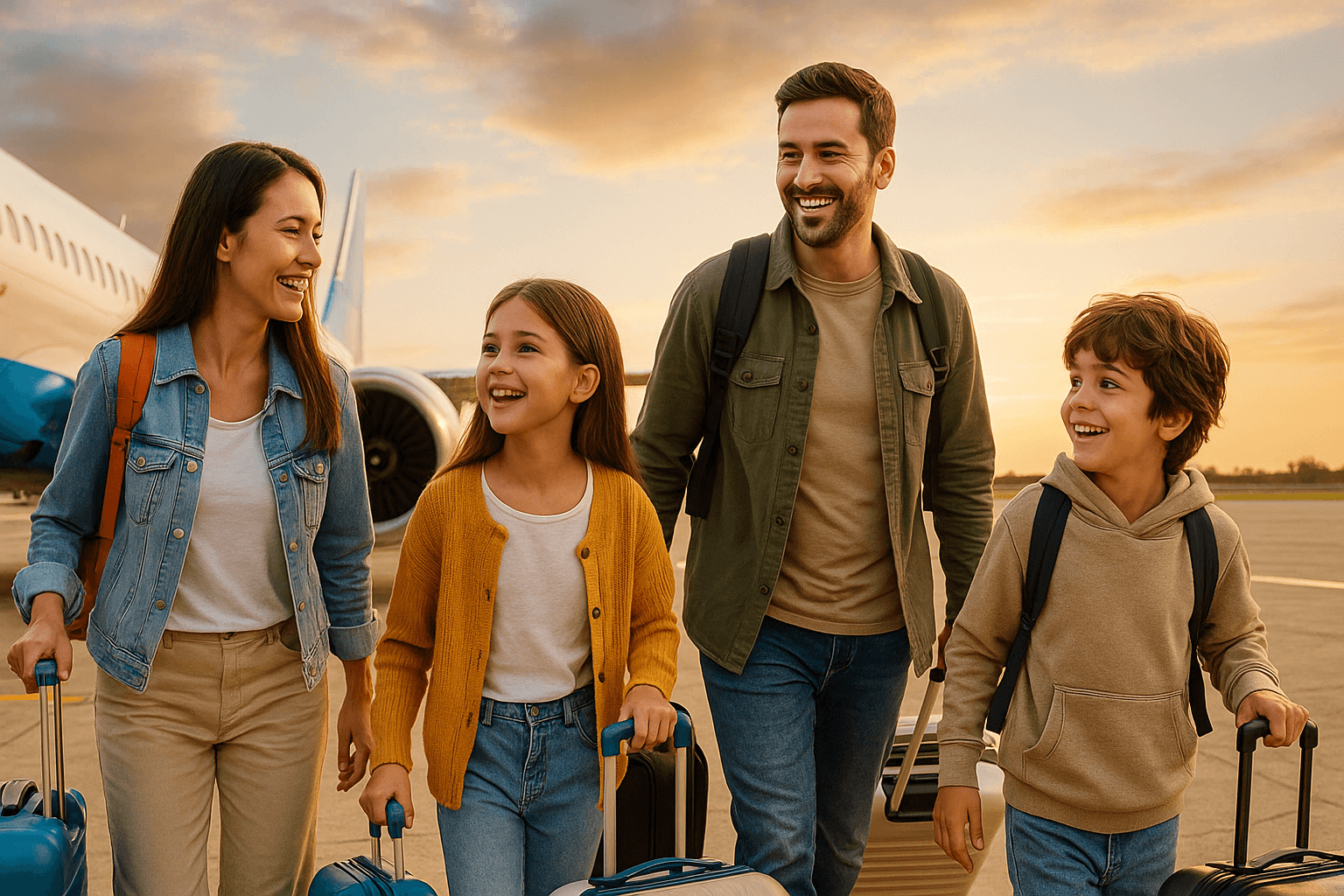 Viajes en Familia Hechos Fáciles: Consejos para Viajar con Niños
